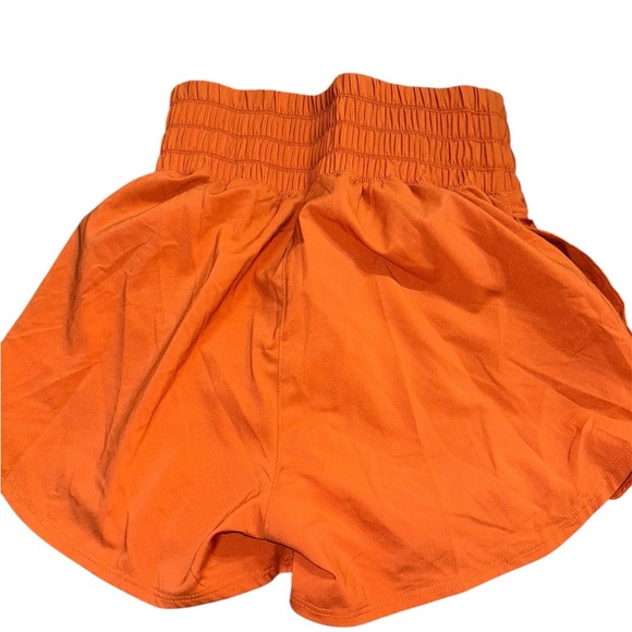 Nike Women's Vibrant Orange Athletic Shorts - Picture 7 of 9